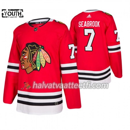 Lasten NHL Chicago Blackhawks Pelipaita Brent Seabrook 7 Adidas 2019-20 Punainen Authentic Lasten NHL Chicago Blackhawks Pelipaita Brent Seabrook 7 Adidas 2019-20 Punainen Authentic